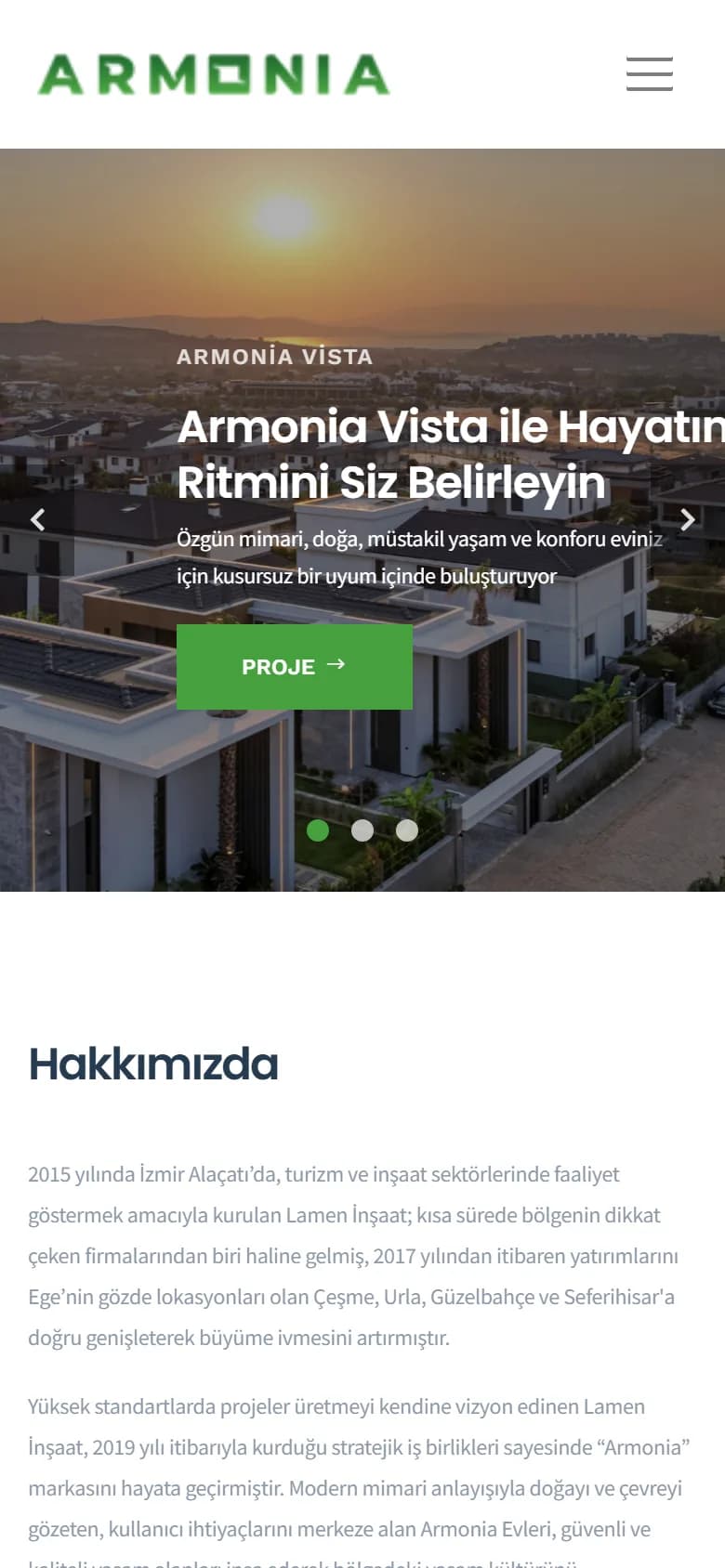 Artemis Restaurant & Şarapevi – Ana sayfa – mobil görünüm